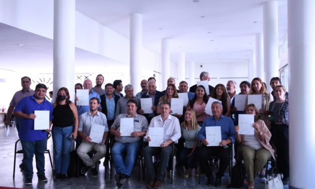 Localidades del Dpto. Río Cuarto firmaron un convenio con la Secretaria de DD.HH. de la Nación