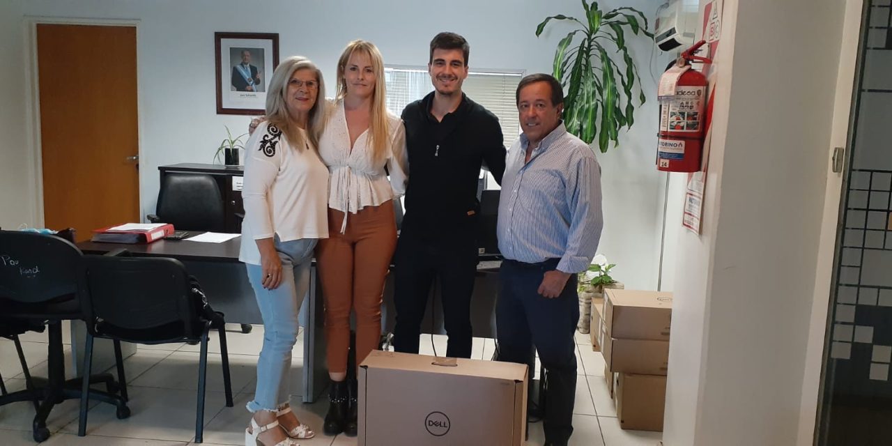 Achiras suma equipamiento informático para el Registro Civil