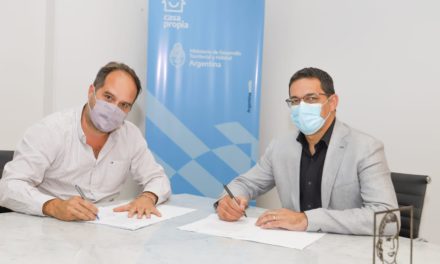 Villa Nueva: firma de acuerdo para la construcción de 75 nuevas viviendas
