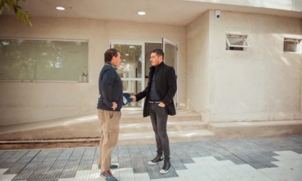 Río Tercero: avance de obra en el nuevo Centro Pediátrico de Barrio Acuña