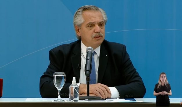 Alberto Fernández: «Hemos dado demasiadas muestras de que no estamos postergando al país»