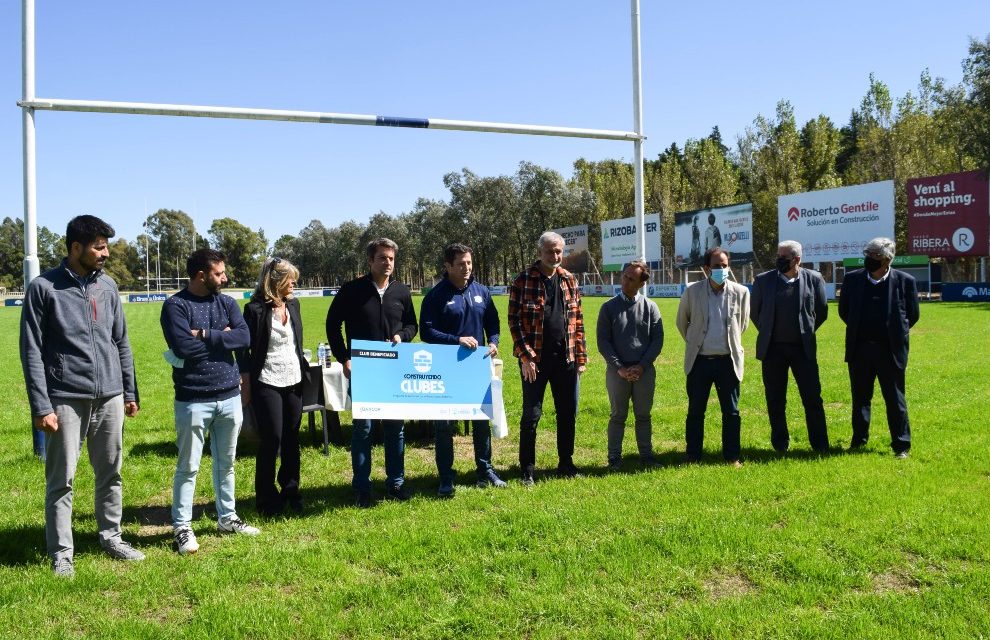 Clubes del departamento Río Cuarto recibieron fondos para mejorar sus instalaciones