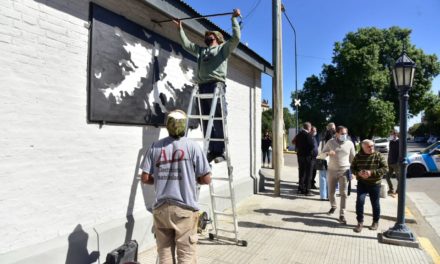 Villa María: Gill supervisó la infraestructura del Centro de Veteranos Islas Malvinas