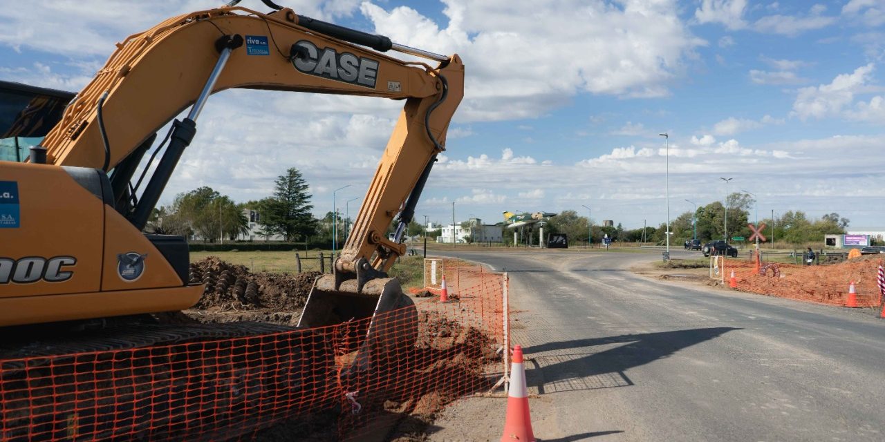 Río Cuarto: avanzan las obras que dotará de cloacas a 12 barrios de Banda Norte