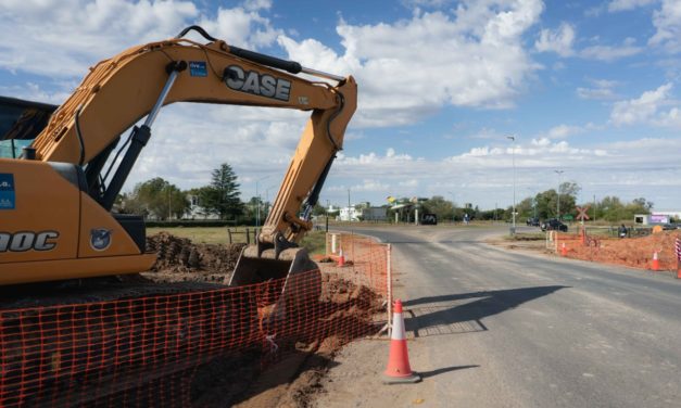 Río Cuarto: avanzan las obras que dotará de cloacas a 12 barrios de Banda Norte
