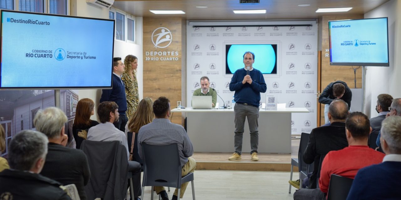 Destino Río Cuarto: Llamosas presentó el nuevo portal de eventos y servicios