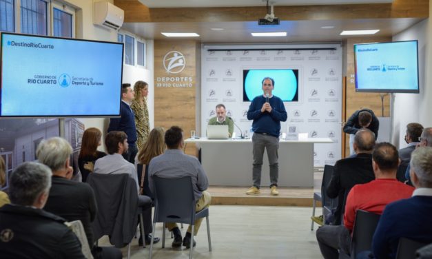 Destino Río Cuarto: Llamosas presentó el nuevo portal de eventos y servicios