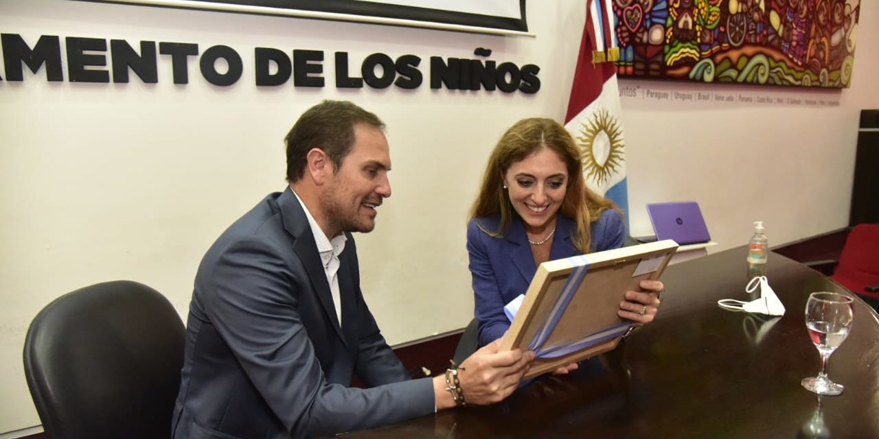 El intendente de Villa María recibió a la cónsul de Italia en Córdoba, Giulia Campeggio
