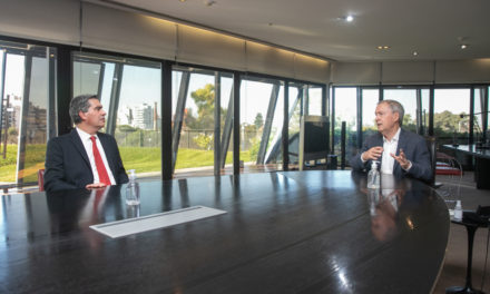 Schiaretti recibió al gobernador chaqueño Jorge Capitanich