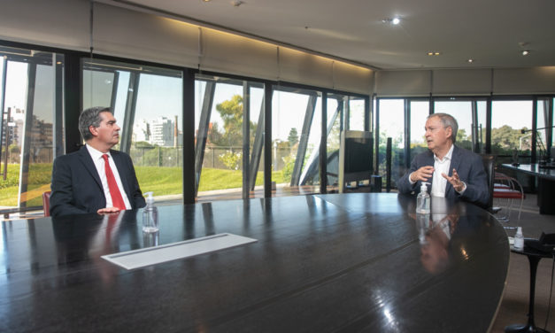 Schiaretti recibió al gobernador chaqueño Jorge Capitanich