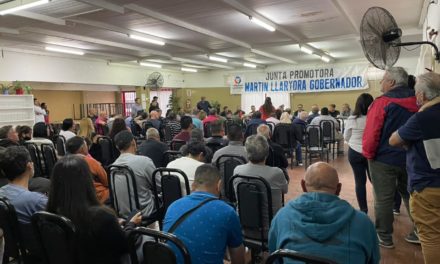 Se lanzó en Alta Gracia la Junta Promotora «Martín Llaryora Gobernador 2023»