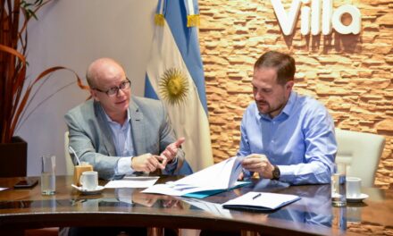 Gill recibió a Luis Contingiani, secretario de Alimentos de la Nación