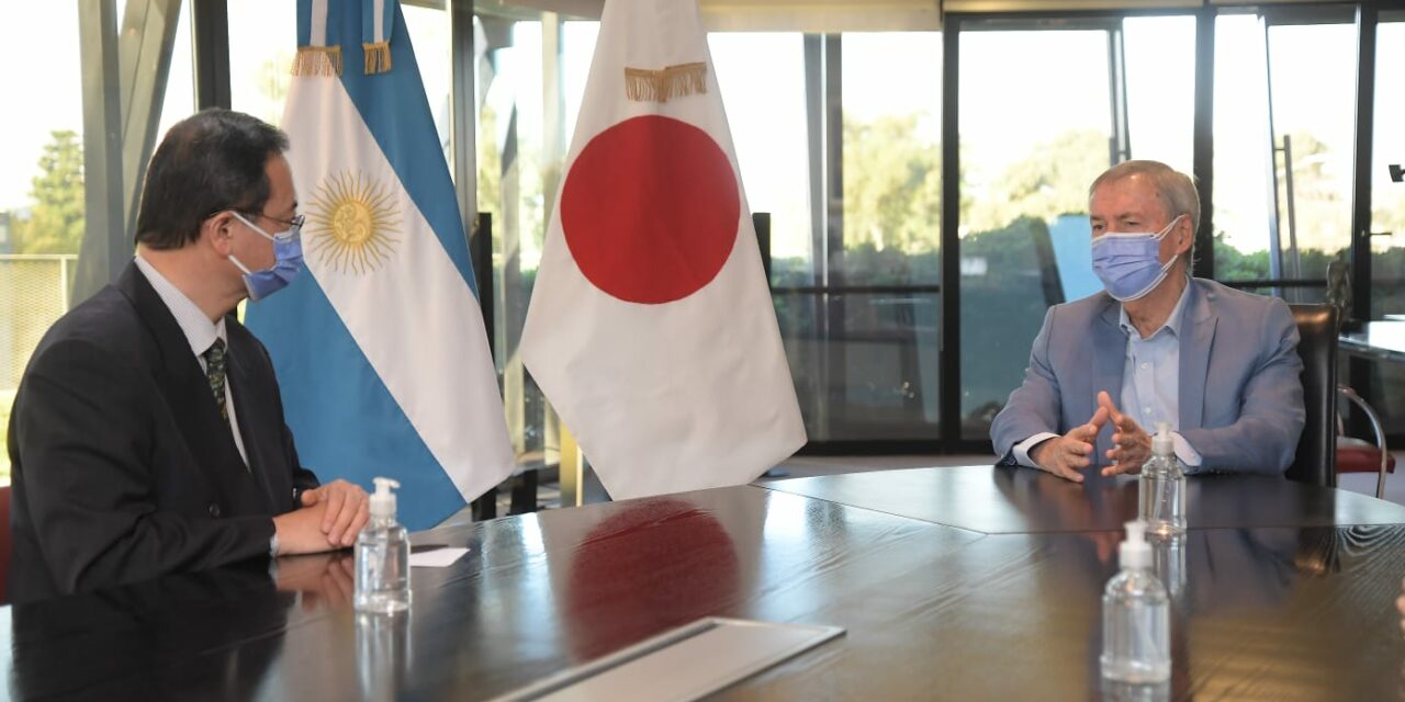 Schiaretti recibió al embajador de Japón