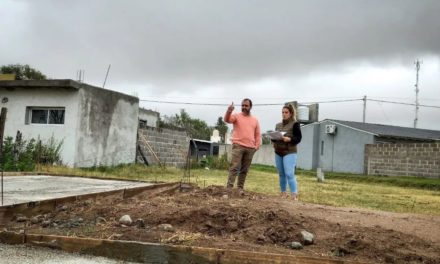 Comenzó la obra de los dos primeros módulos del programa Vivienda Semilla en Carnerillo