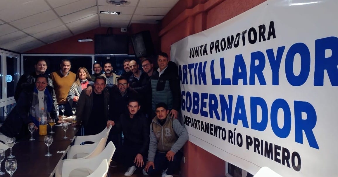 Río Primero: fuerte aceptación del lanzamiento de la Junta Promotora «Martín Llaryora Gobernador 2023»
