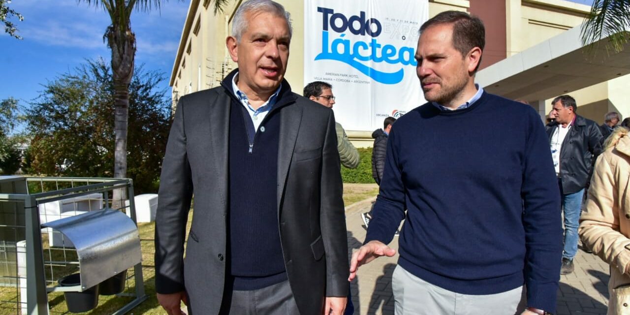Villa María: El ministro de Agricultura de la Nación, Julián Domínguez, visitó TodoLáctea