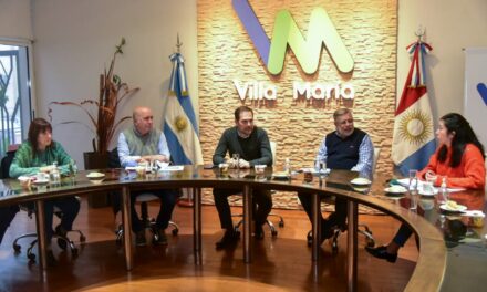 Villa María: Gill recibió a referentes del Ministerio de Hábitat de la Nación