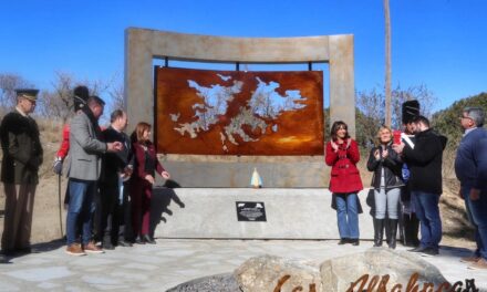 Las Albahacas: Se inauguró la plaza «Héroes de Malvinas»