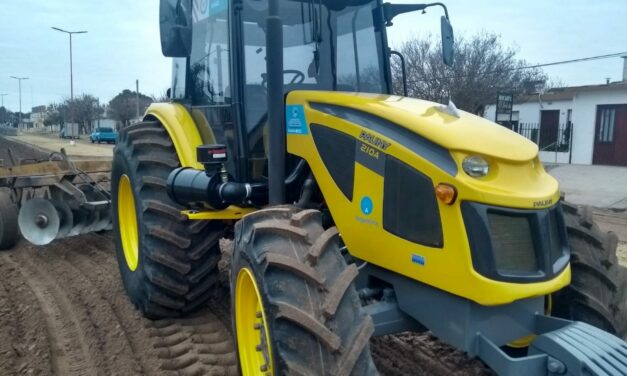 Viamonte: nueva maquinaria para el Parque Automotor