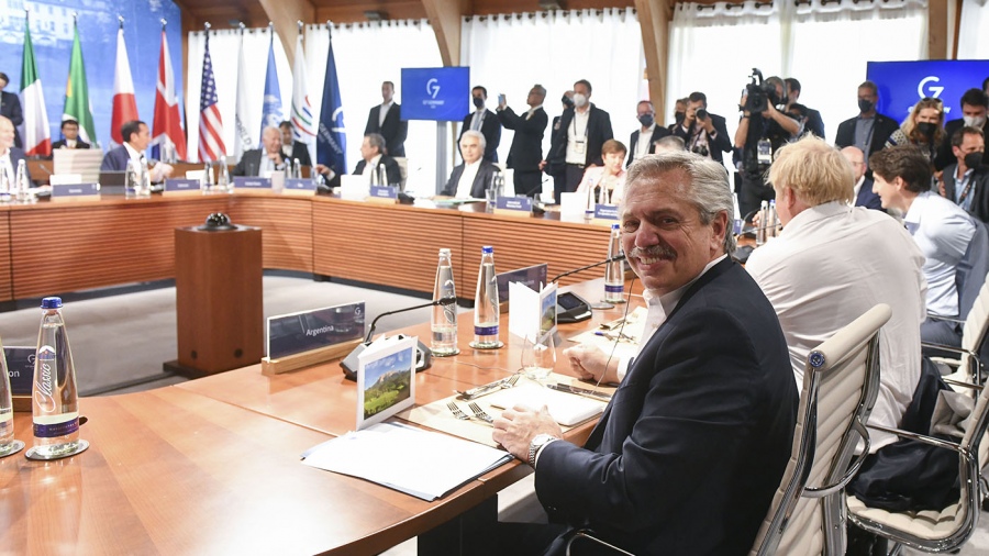 Alberto Fernández en el G7: los paraísos fiscales «generan infiernos sociales»