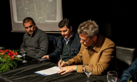 Canals: firma de convenio para la obra de readecuación de la cuenca sur