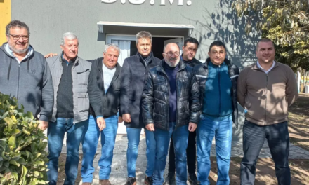 Se firmó el acta de inicio para la obra de Readecuación de la cuenca Canals – Colonia Bremen