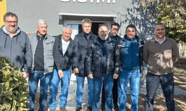 Se firmó el acta de inicio para la obra de Readecuación de la cuenca Canals – Colonia Bremen