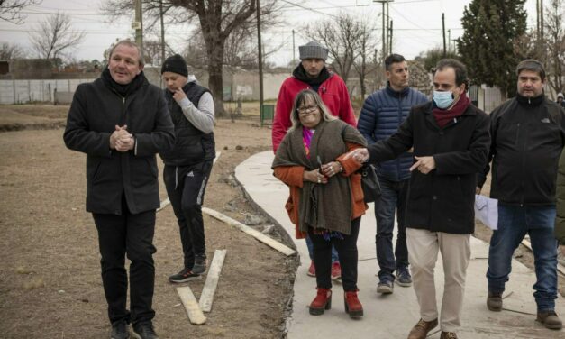 Río Cuarto: avanzan las obras en Plazas de Banda Norte
