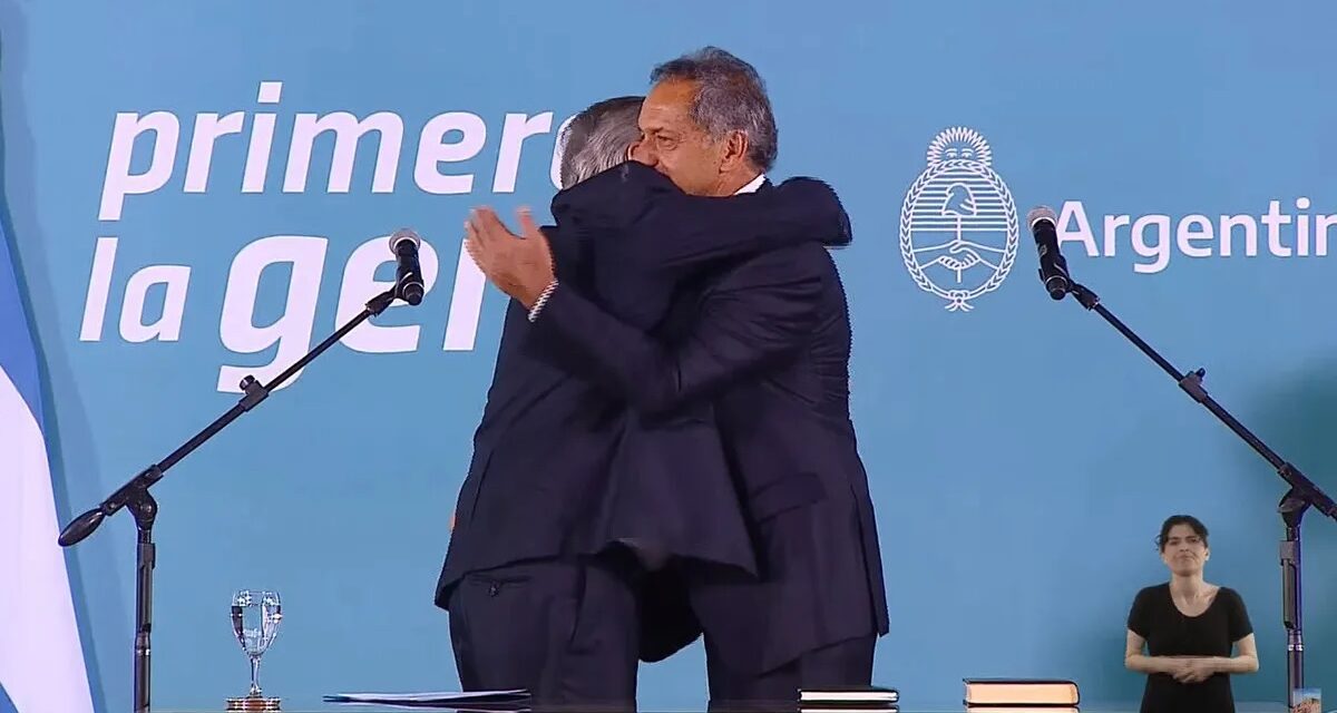 Scioli asumió como nuevo ministro de Desarrollo Productivo