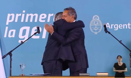 Scioli asumió como nuevo ministro de Desarrollo Productivo