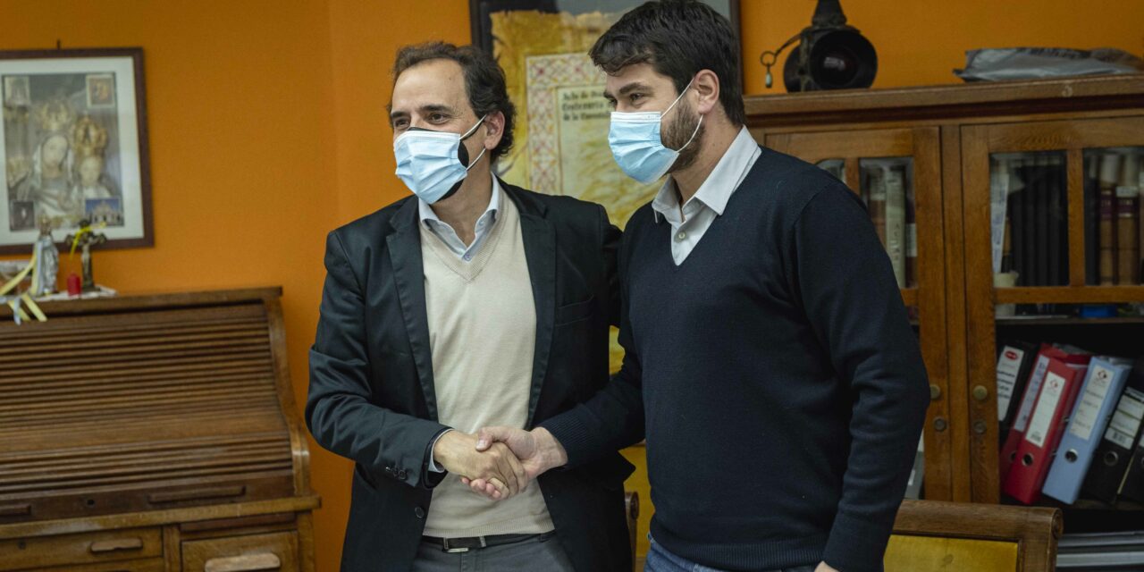 Llamosas y Suárez firmaron un convenio de cooperación mutua en la localidad de Sampacho