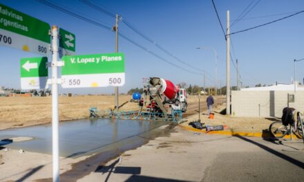 Adelia María: Inicio la obra de pavimentación en Barrio Celam III
