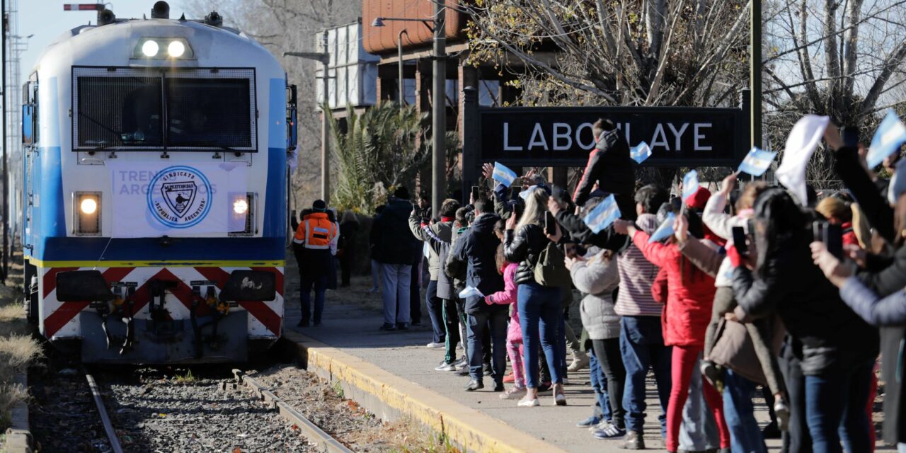 Arribó la Marcha Blanca a Laboulaye, General Levalle y Vicuña Mackenna