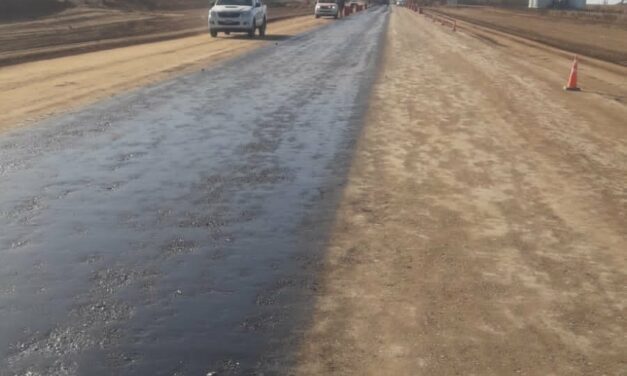 Adelia María: avanza la ruta provincial N° 10