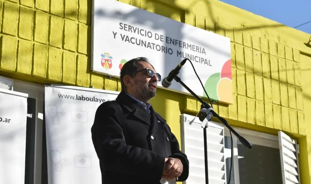 Laboulaye: Se inauguró el Servicio de Enfermería y Vacunación