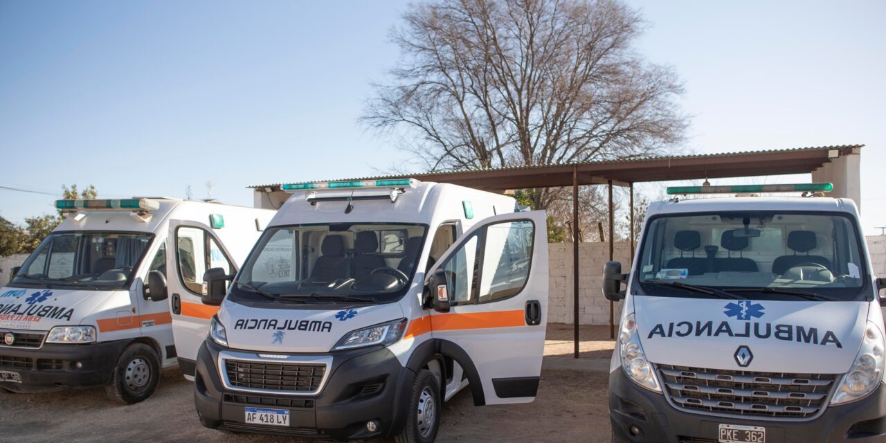 Villa Huidobro adquirió una Ambulancia 0 km