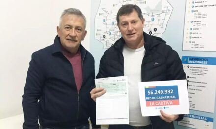 La Cautiva: se iniciará la construcción de la primera etapa de la red de gas natural