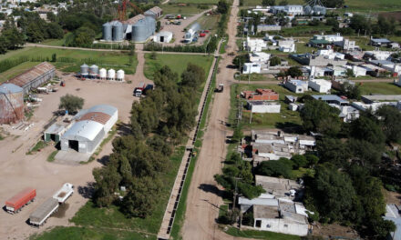 San Basilio: Finalizó la obra de accesibilidad en el sector sur