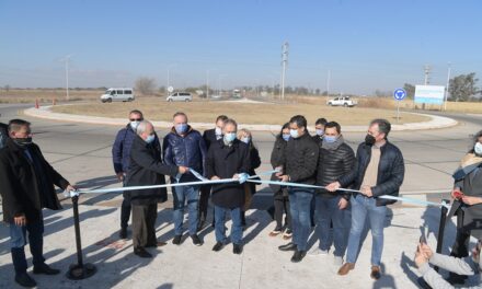 Schiaretti habilitó la repavimentación de la ruta entre Villa Nueva y Sanabria