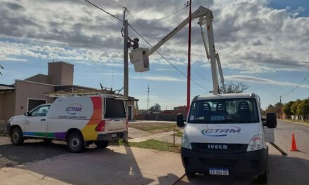 La fibra óptica avanza en la localidad de Adelia María