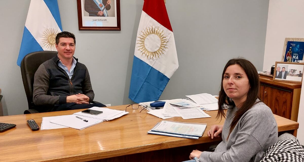 Buchardo: Lamberti realizó gestiones en la capital provincial
