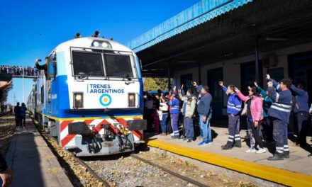 Vuelve el Tren de Pasajeros a Laboulaye, Vicuña Mackenna y General Levalle