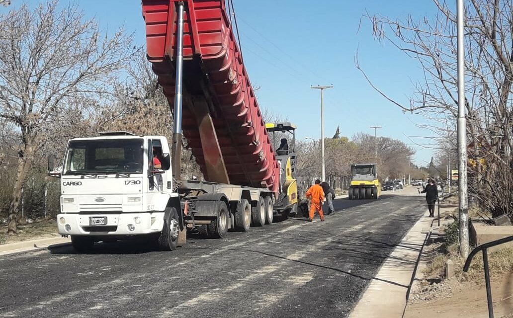 Adelia María: Inicio de pavimentación de la Ruta Provincial Nº10