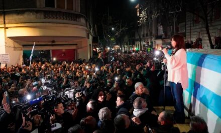 «No toleran el amor y la alegría de los peronistas»