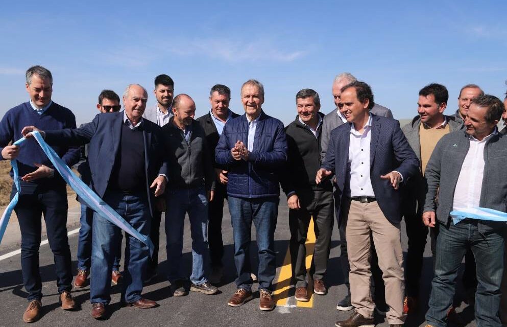 Schiaretti habilitó obras de pavimentación en Río Cuarto