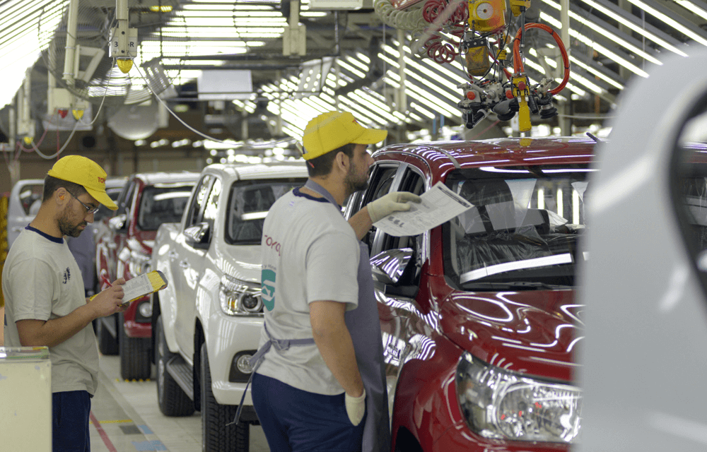 La fabricación de automóviles creció en julio 37,9% interanual