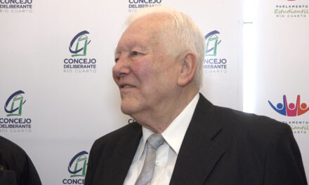 José Pestuggia fue reconocido como ciudadano destacado