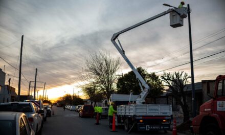 Río Cuarto: 100 nuevas luminarias LED para el oeste de la ciudad