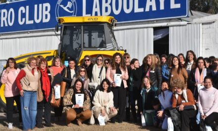 Mujeres del campo productivo en la Expo Rural de Laboulaye