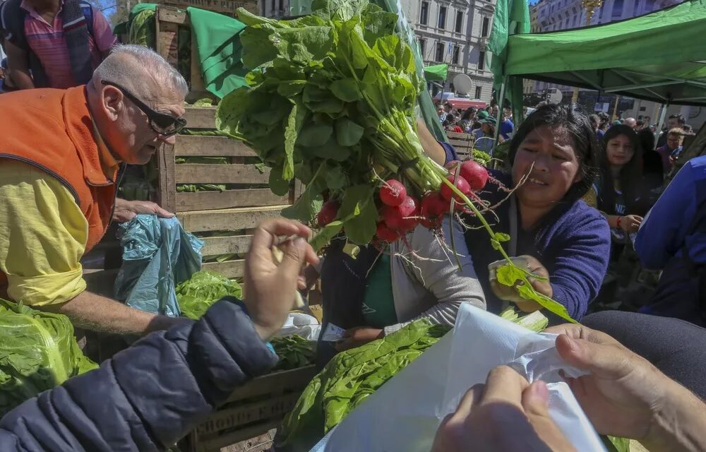 Con marcha y «feriazo» frente al Congreso, UTEP reclama por leyes agrícolas